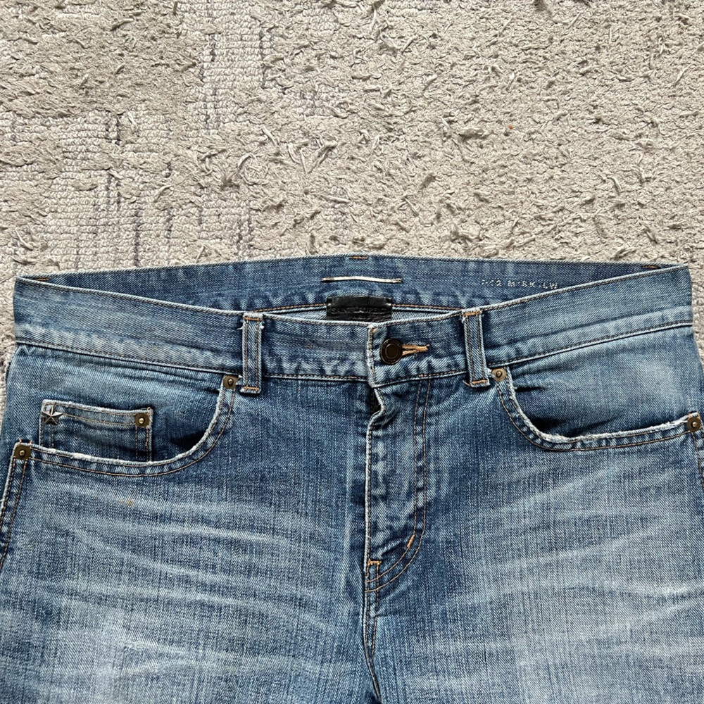 Saint Laurent Paris D02 Knee Cut Denim 31